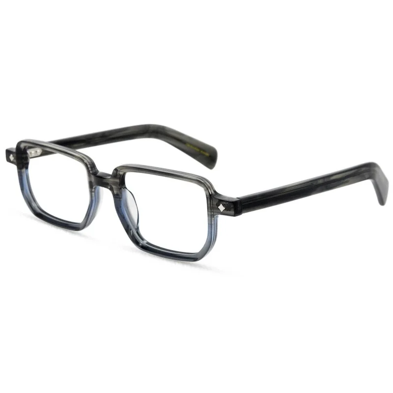 

Belight Optical 2025 трендовая квадратная оправа ручной работы из ацетата для мужчин и женщин, унисекс, винтажная ретро-оправа для очков овальной формы 9645