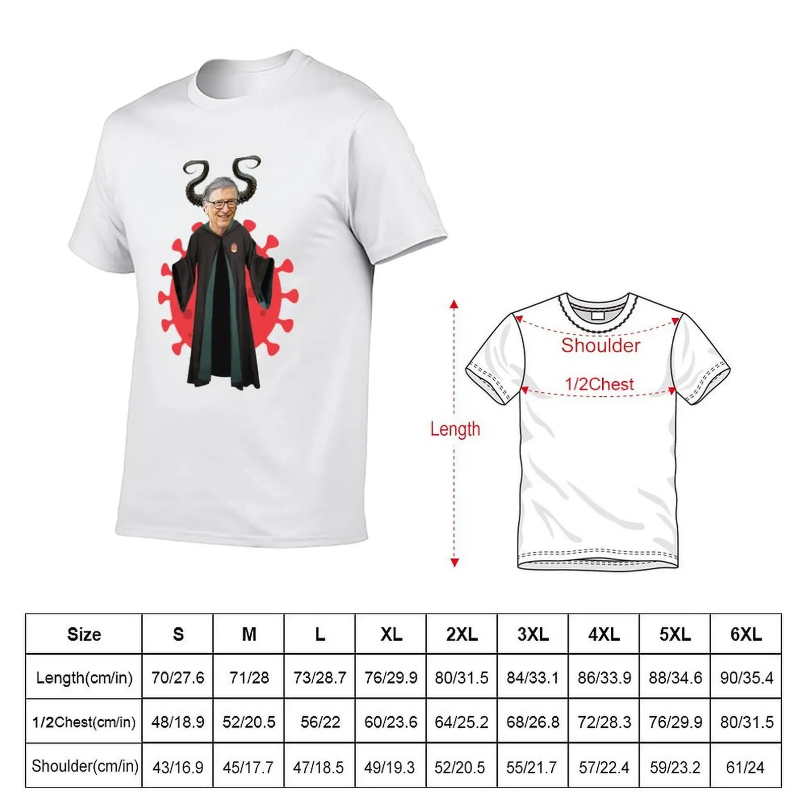 Gates Demon of The Coviet Union T-Shirt man t shirt summer t shirts for man graphic tees t shirts for man cotton soft T-shirt
