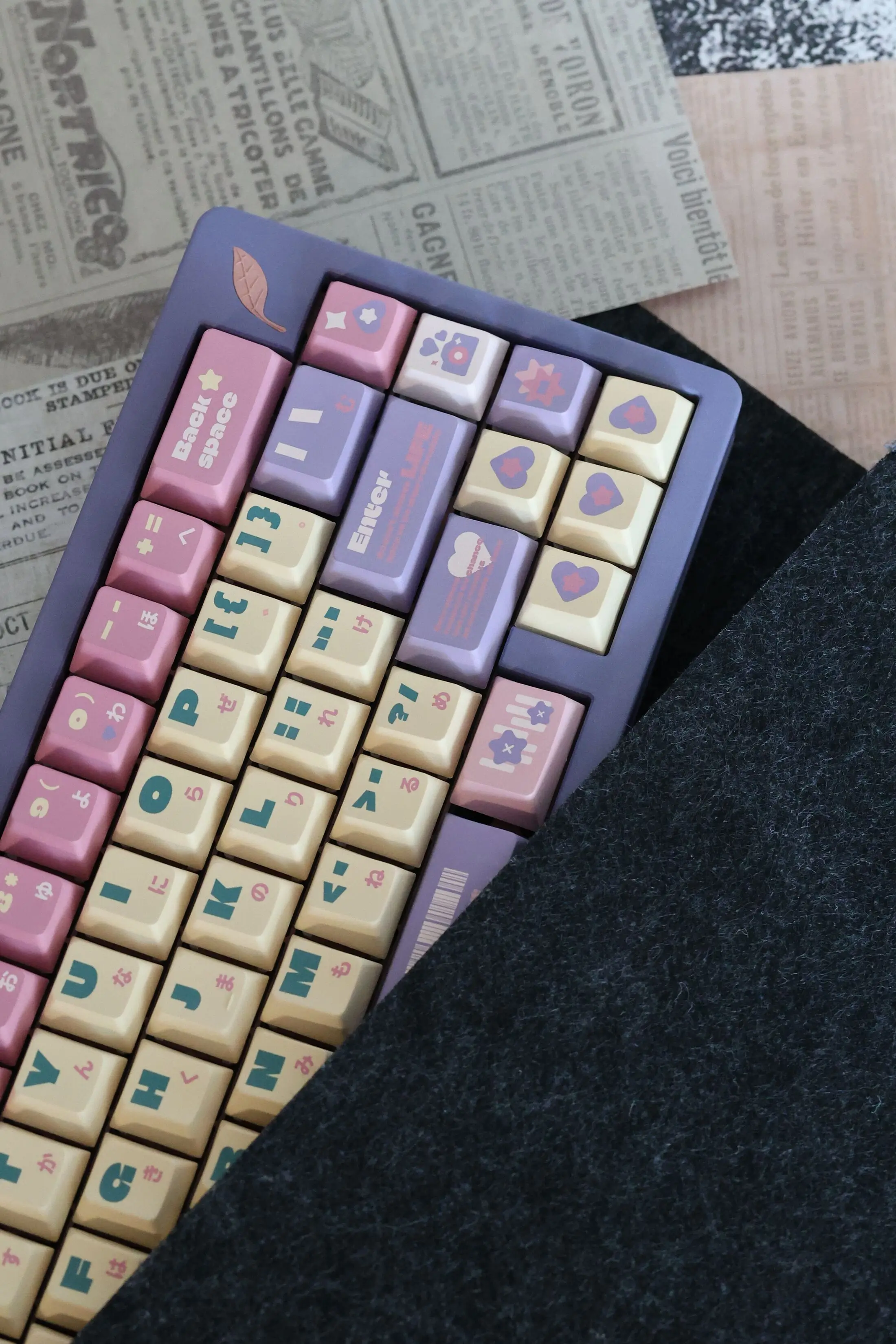 Copritasti originali - Tema caldo - Copritasti originali per tastiera meccanica a sublimazione a cinque lati PBT a 143 tasti