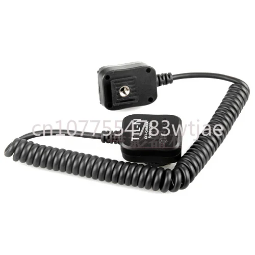 TTL  flash connection cable,  3-meter hot shoe off camera flashing cable