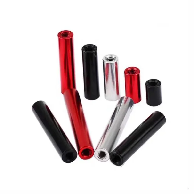 M3 Aluminum Alloy Connecting Column Model Airplane Frame Round Column Through Hole Traversing Machine Stud for RC Multirotor