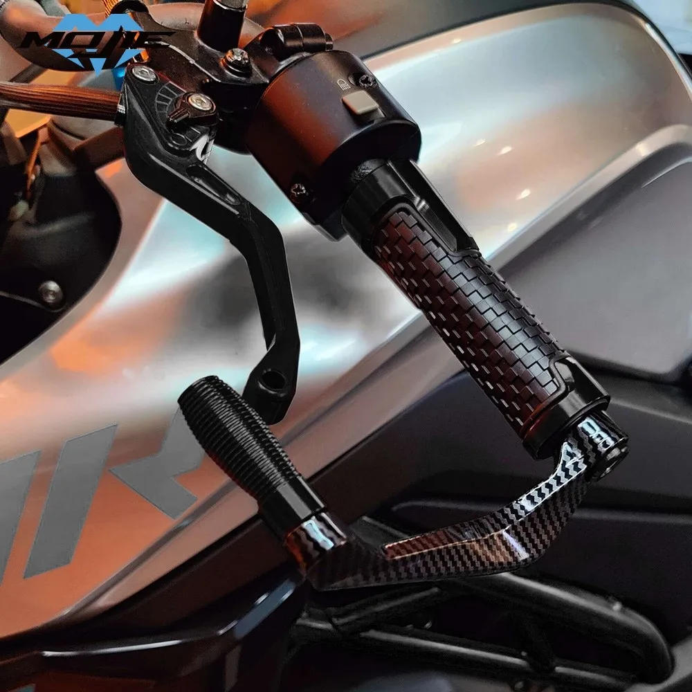 Motorcycle Handlebar Grip Guard Brake Clutch Lever Protector For Yamaha YZF R1 R3 R6 R15 R125 R25 YZFR6 2023-2025 Accessories