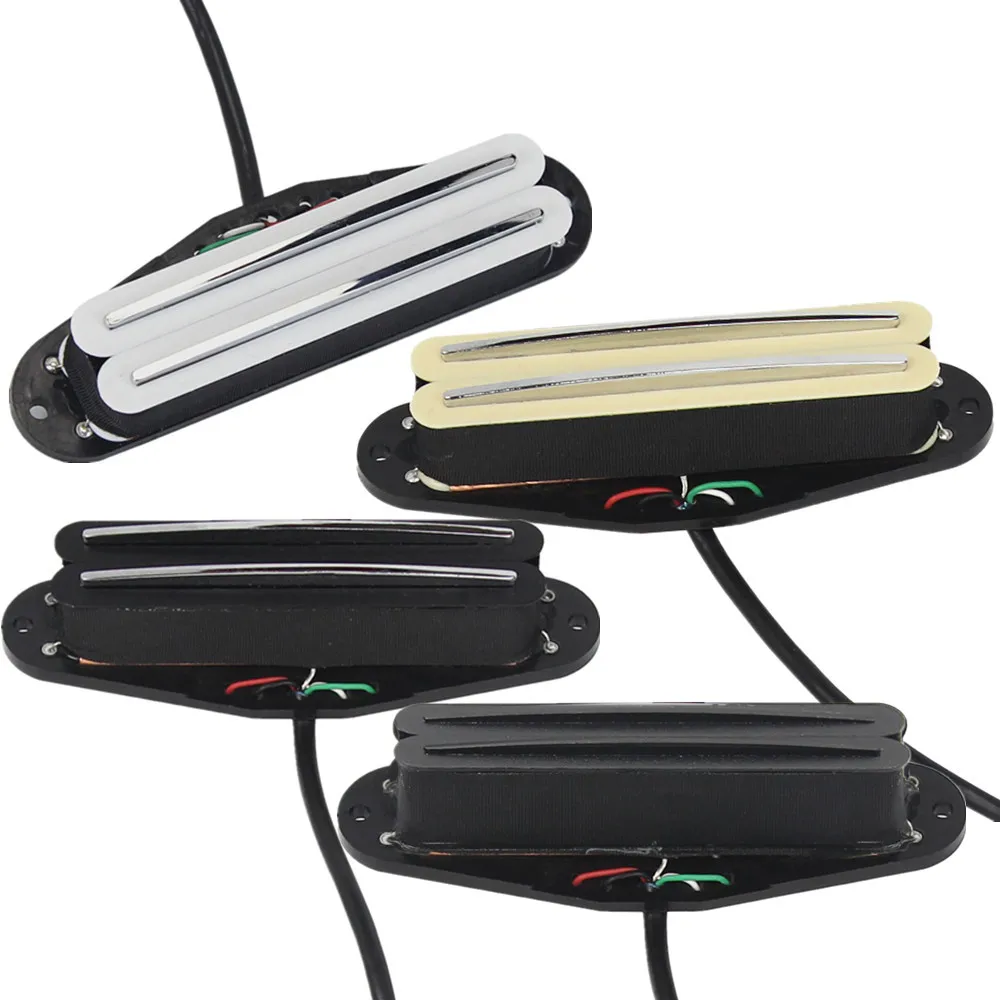 Humbucker de rail en céramique FLEOR, touristes chauds, pièces JEParts électriques, noir, crème, blanc, R64.JE514, 6K, 9K, 13K