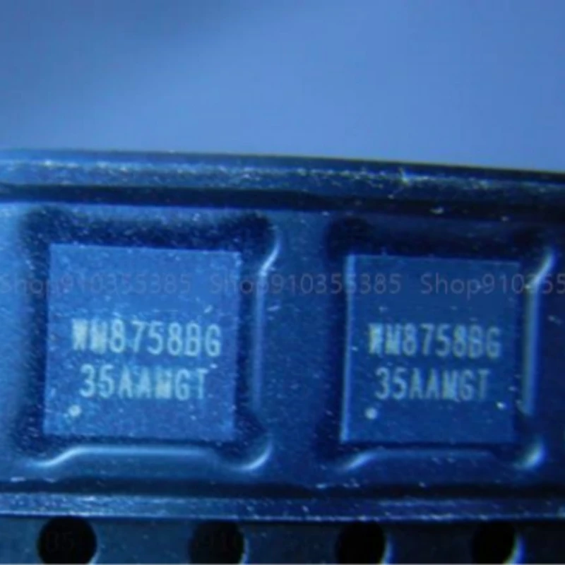 5-10pcs New WM8758BGEFL/RV WM8758BG QFN-32 audio driver chip