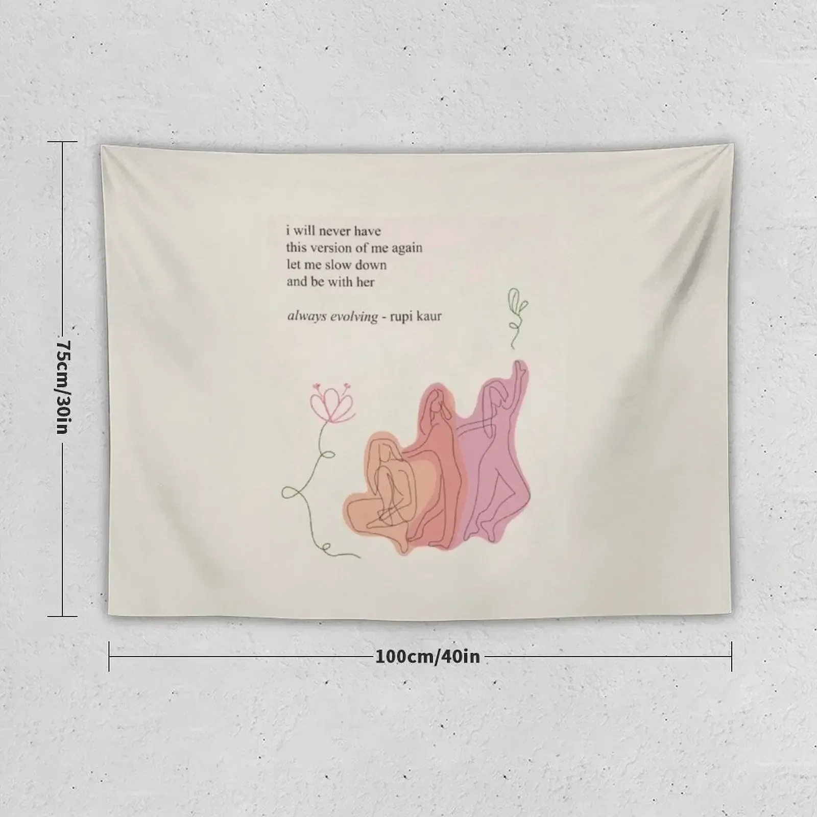 Poem by rupi kaur Tapestry Anime Decor Bedrooms Decorations Cute Room Things Tapestry