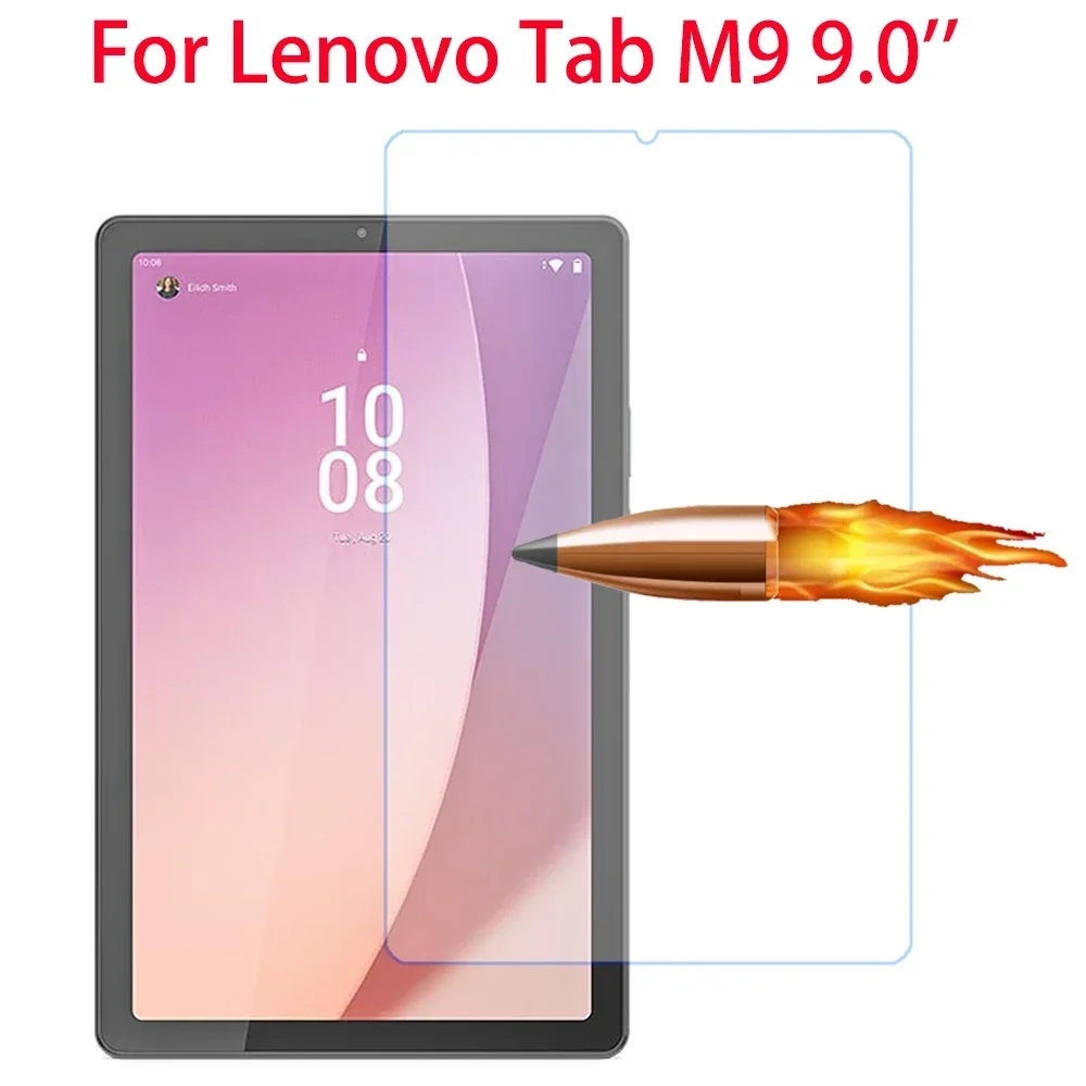 Protecteur d'écran en verre trempé 9H pour Lenovo Tab M9, 9.0 pouces, Film de protection TB-310FU TB-310 pour Lenovo Tab M9