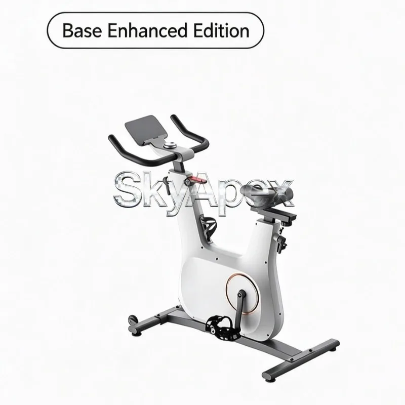 Household Quiet Spin Bike Indoor Fitness Cycle Equipment for Aerobic Training Body Shaping Fat Burning Physical Workout Practice