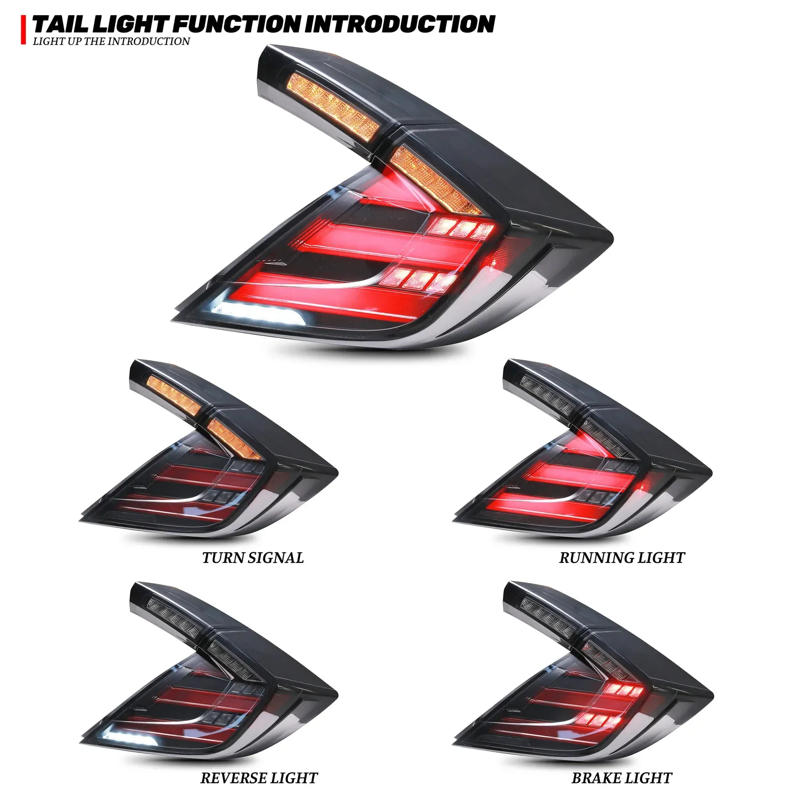 Car Tail Light Asse…