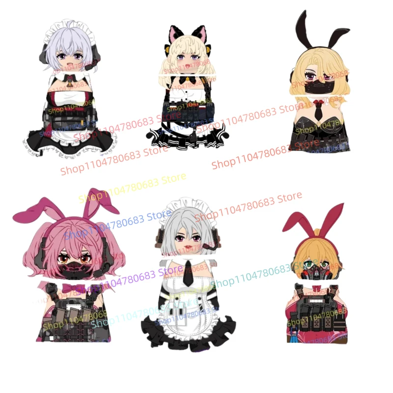 

MOC Building Blocks Military Bunny Girl Special Forces Mini Figure Assembly Model Display Cartoon Anime Accessories Toy Gift