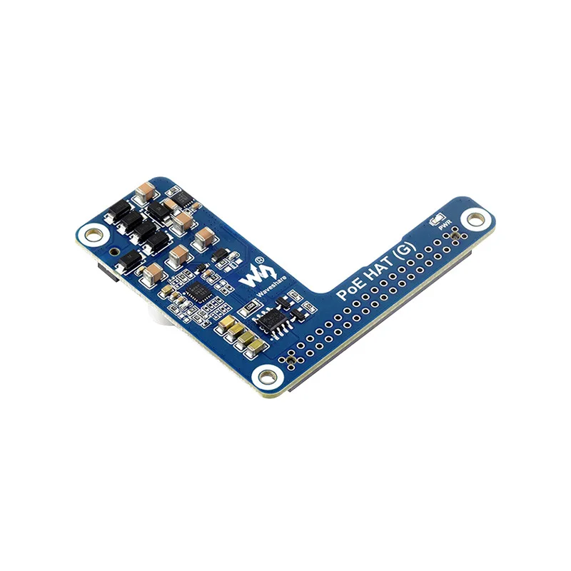 

For Raspberry Pi 5 POE HAT Expansion Board, Gigabit Ethernet 5V Power 802.3af/at Compatible