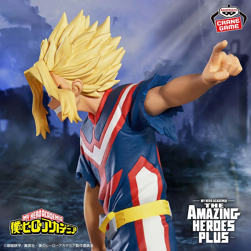 

Banpresto BANDAI All Might hero academia the amazing heroes-plus-all might true form Toy Genuine Figure Model Anime Boxed