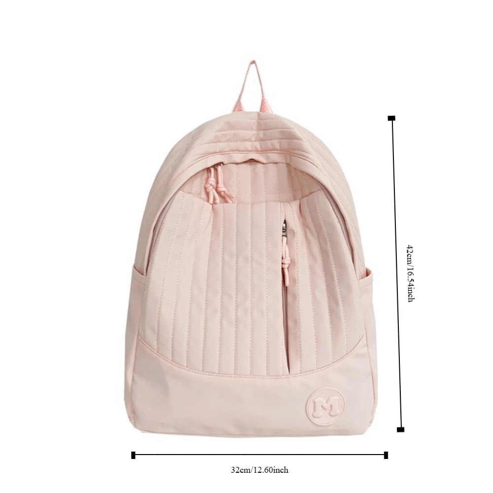 ใหม่สไตล์เกาหลีกระเป๋าเป้สะพายหลังไนลอนความจุขนาดใหญ่กระเป๋านักเรียนกระเป๋าเดินทางกระเป๋าเดินทางทุกวัน