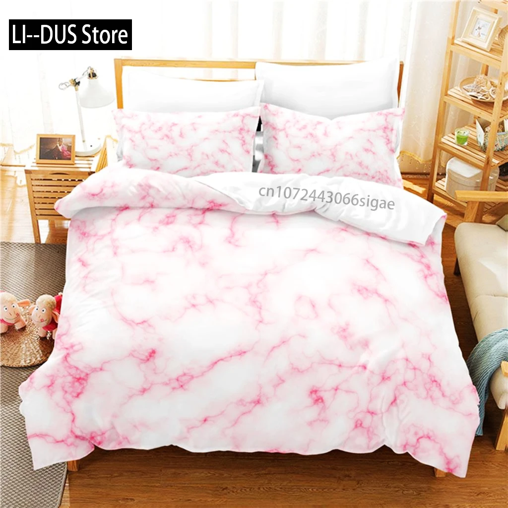 

Marble Bedding Set Duvet Cover Set 3d Bedding Digital Printing Queen Size Bedding Set Fashion Design