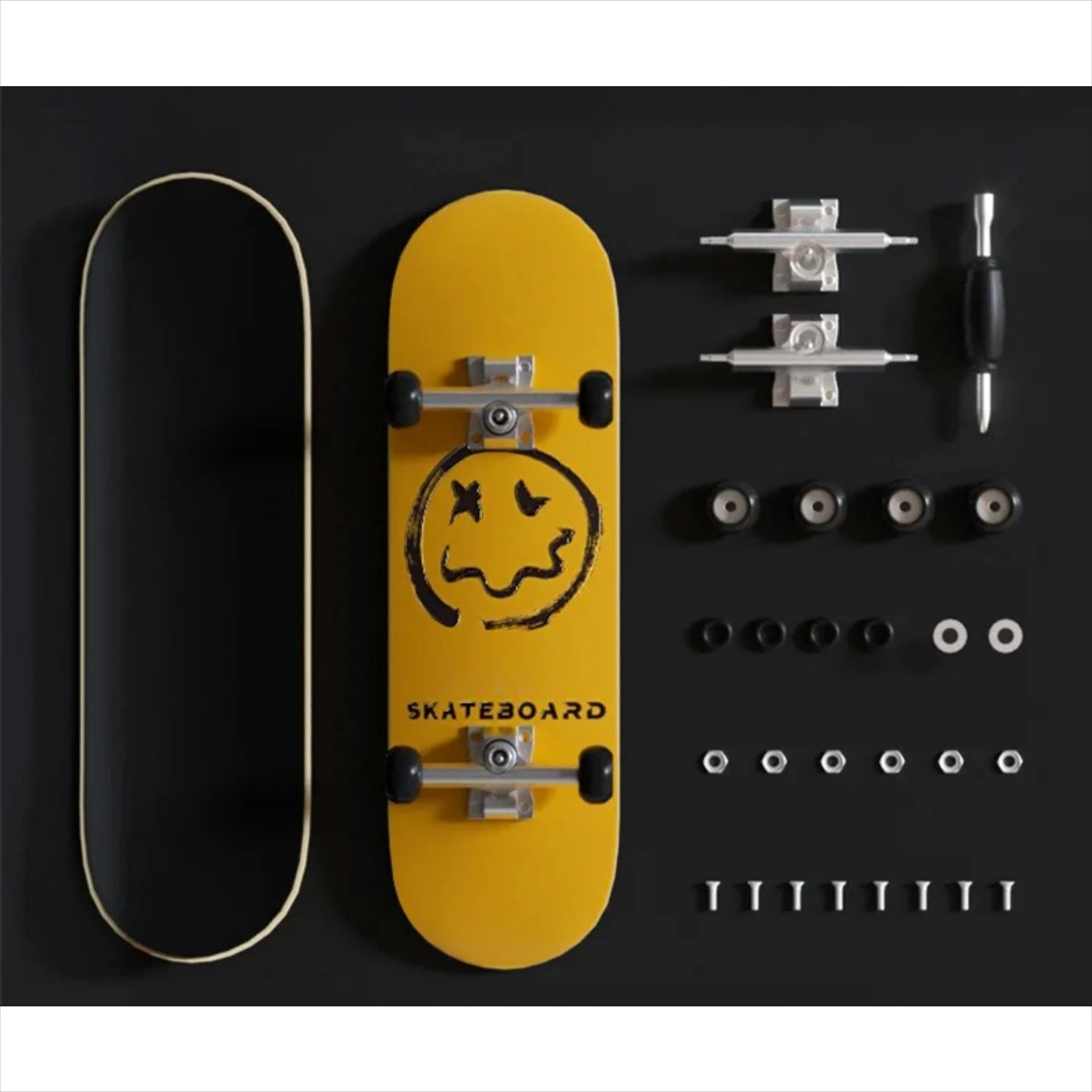 Nuovi Finger Skateboard 2025, Giocattoli Antistress Sensoriali, Mini Fingerboard Divertenti, Regalo Originale per Bambini e Ragazzi