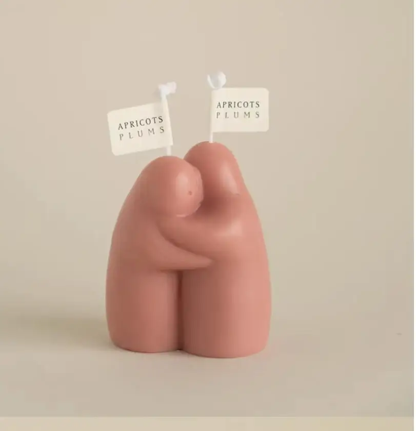 

325263 Apricot & Plum Valentine's Collection Scented Candle, Exquisite & High-end Fragrance, Perfect Gift for Birthday & Val