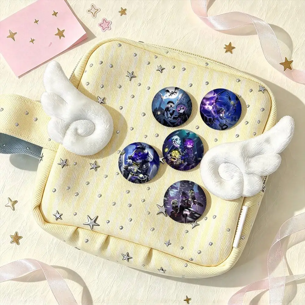 M-Murder Drones Animation  25 32 44 58 75mm Badges Personalized Round Brooches Pins Accessory Gift