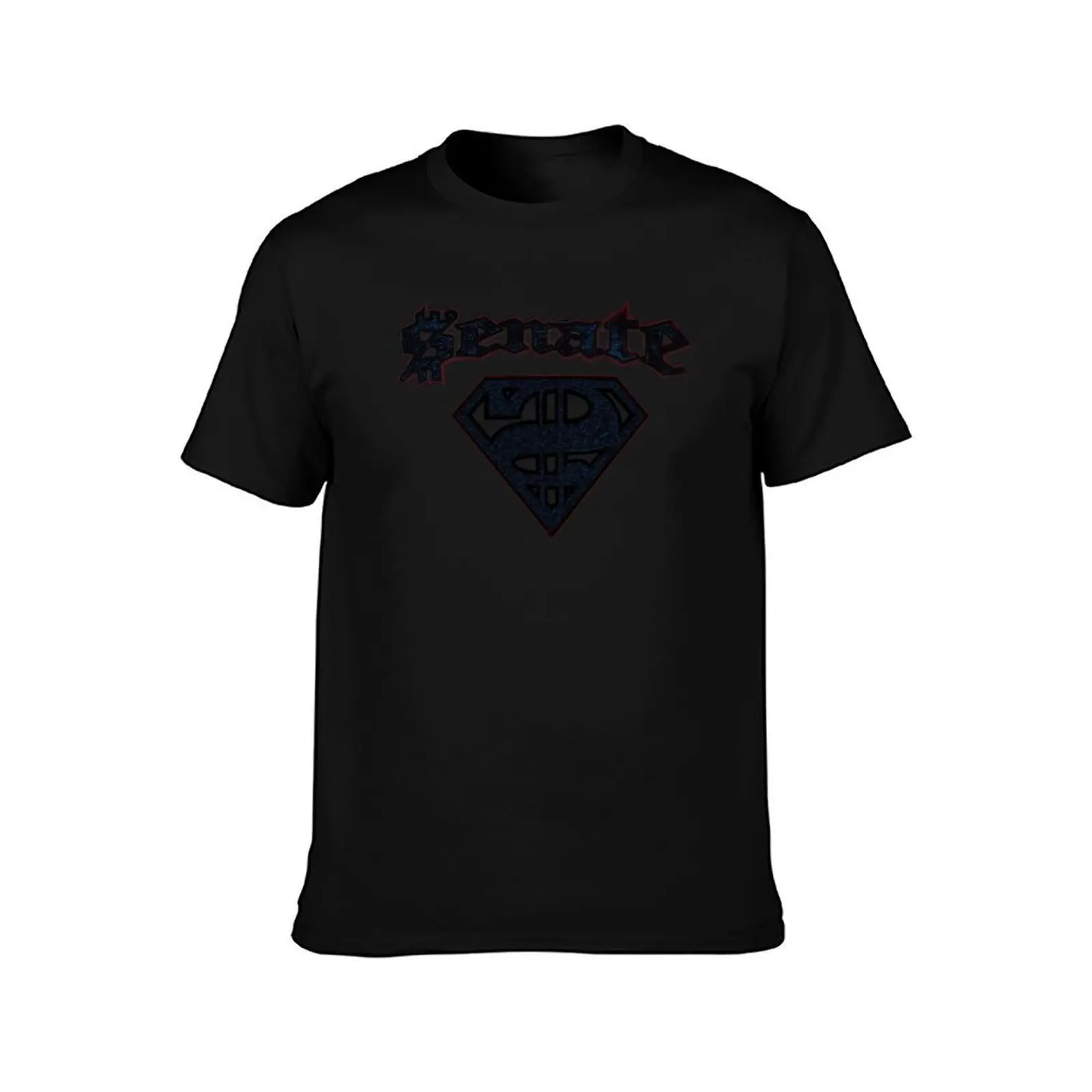 senate money T-Shirt, Summer Casual Cotton Tee, Oversized Streetwear Tops, Vintage Graphic Print, Loose Fit Short Sleeve