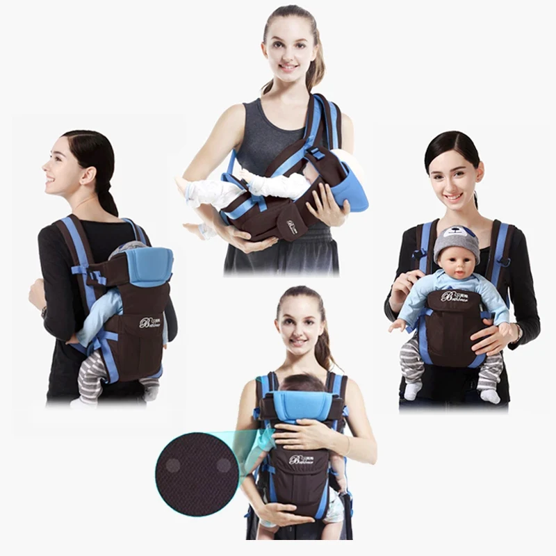 Ergonomic Baby Carrier Baby Kangaroo Child Hip Seat Tool Baby Holder Sling Wrap Backpacks Baby Travel Activity Gear baby sling