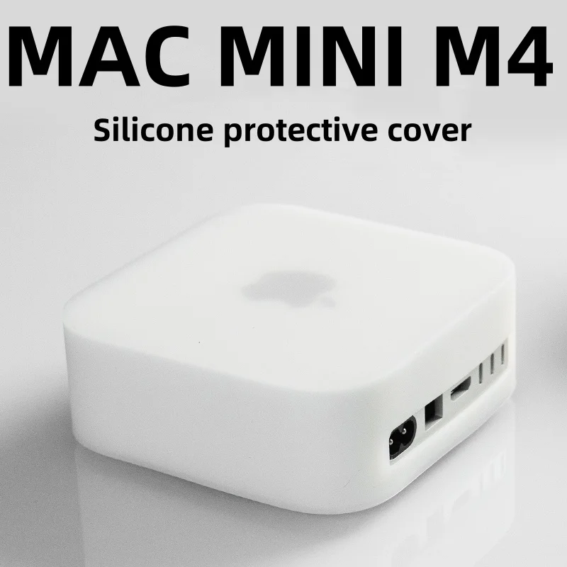 

Suitable for Apple 2024 new Macmini computer host protective case soft silicone anti drop anti scratch anti-collision protection