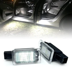2Pcs For Volvo V40 V60 S60 S80 XC40 XC60 XC90 White LED Courtesy Door Footwell Light