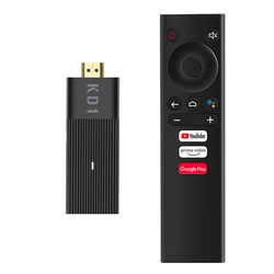 MECOOL KD1 TV Stick S905Y2 2GB RAM 16GB ROM Smart TV BOX Stick BT4.2 Android 10 ATV OS 4K HDR10 Streaming Portable Media Player