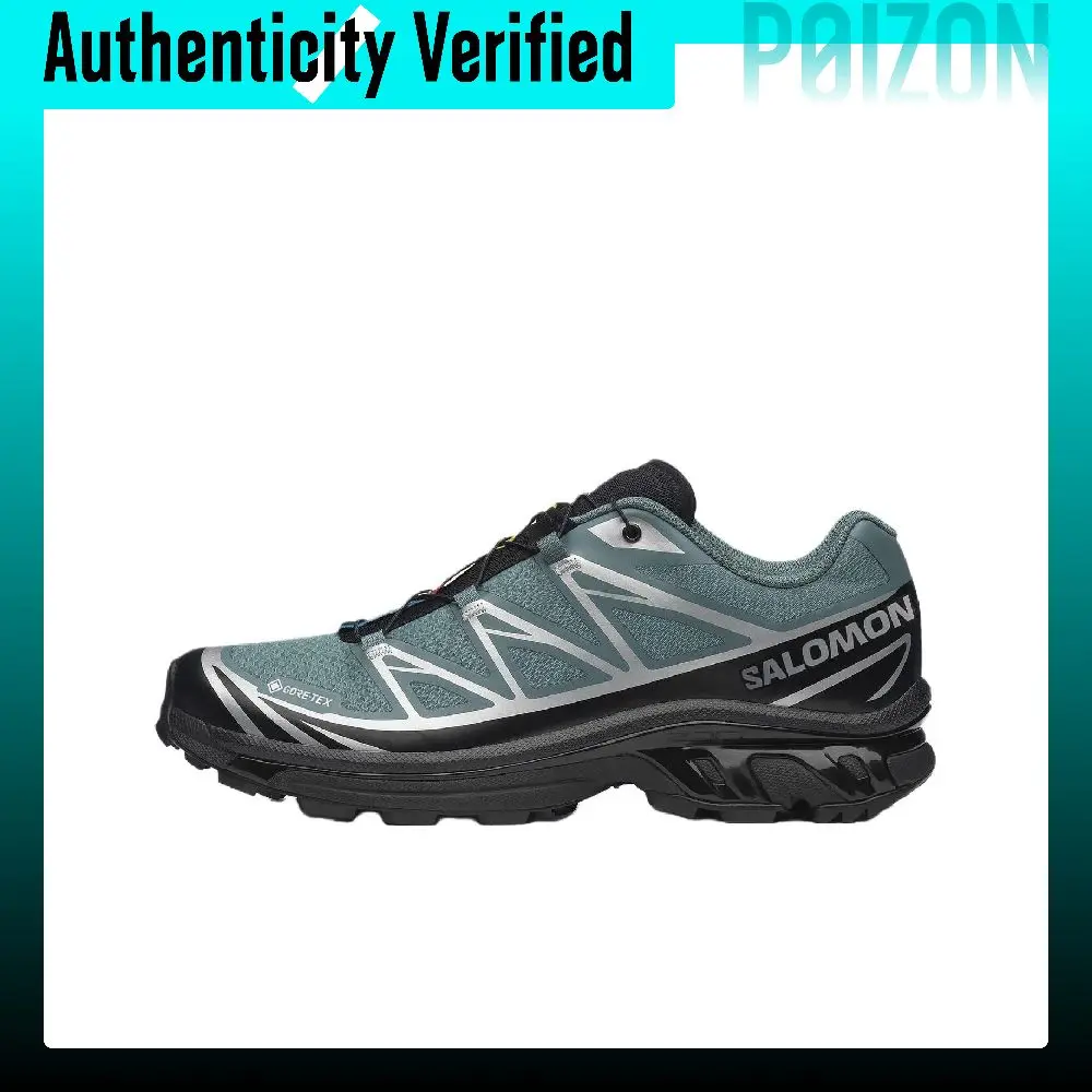 SALOMON XT 6 Breathable Low top Casual Running Shoes Unisex Green L47861500