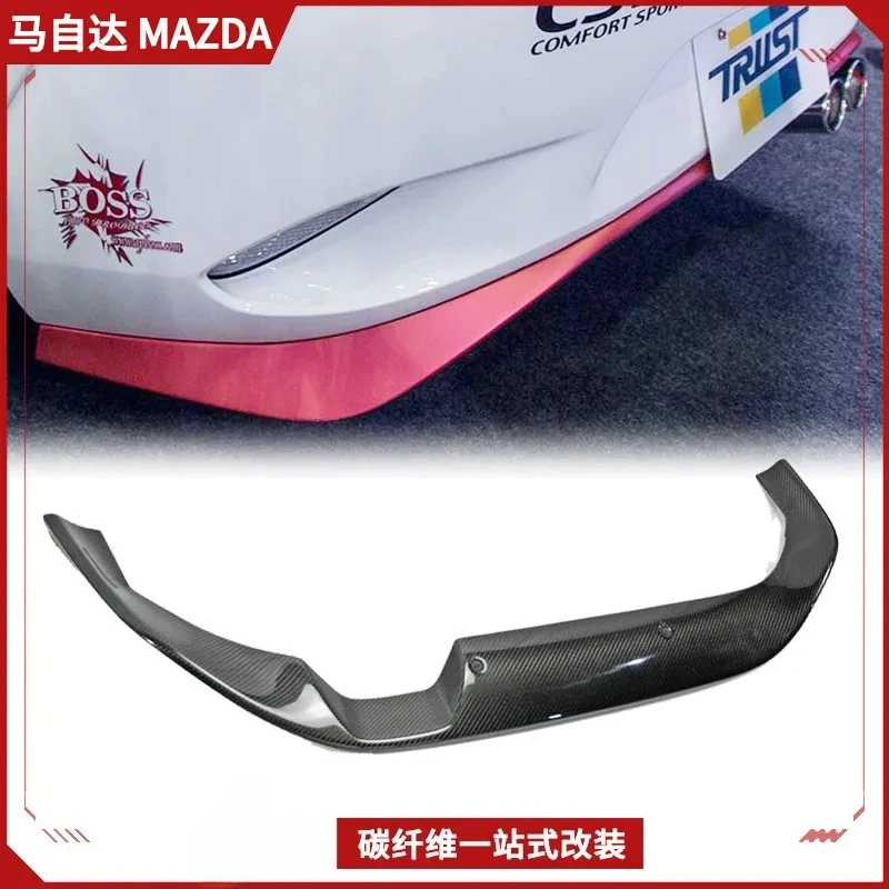 Suitable for Mazda Miata MX5 ND RF Rocket Bunny Modification Parts Rear Lip Small Surround Tail Lip Rear Spoiler