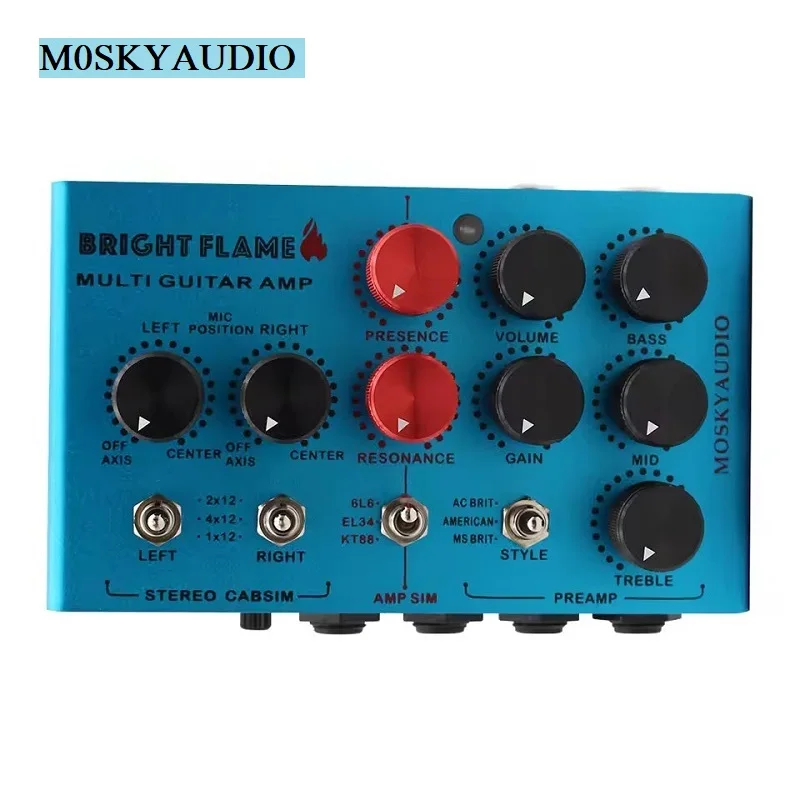 mosky-bright-flame-multi-pedale-de-simulateur-d'ampli-de-guitare-boite-sim-d'armoire-stereo-pedale-d'effet-de-boite-de-preampli-di