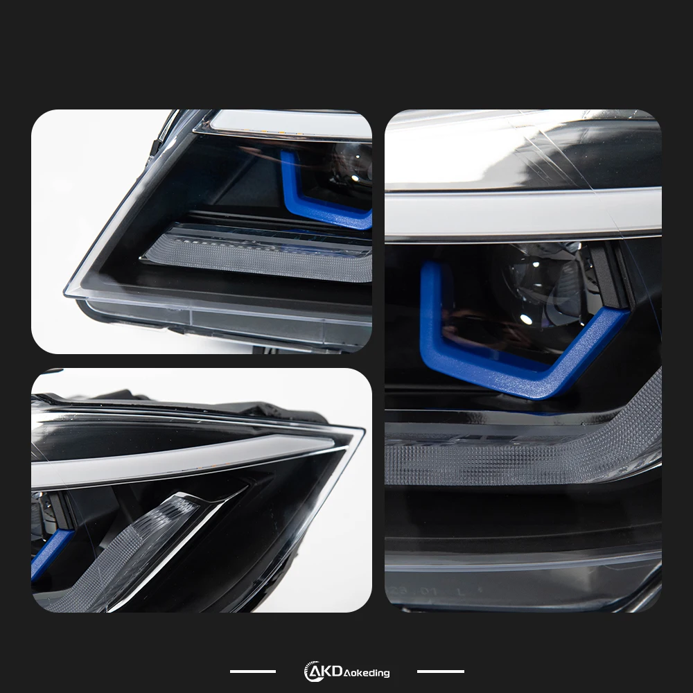 

AKD Car Styling Head Lamp for BMW E90 Headlights 2005-2012 3 Series LED Headlight LED DRL Projector Len Dynamic Auto Accessories