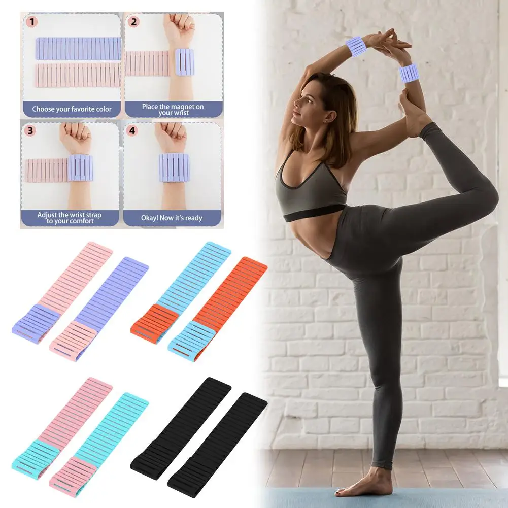 

Силиконовый весовой браслет Магнитный силиконовый весовой браслет 2 фунта Фитнес-упражнения Утяжелители для лодыжек Повязка на руку