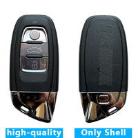 NHKEY For Lamborghini 3 button key Shell  replacement case with small key With Logo and letter on the back