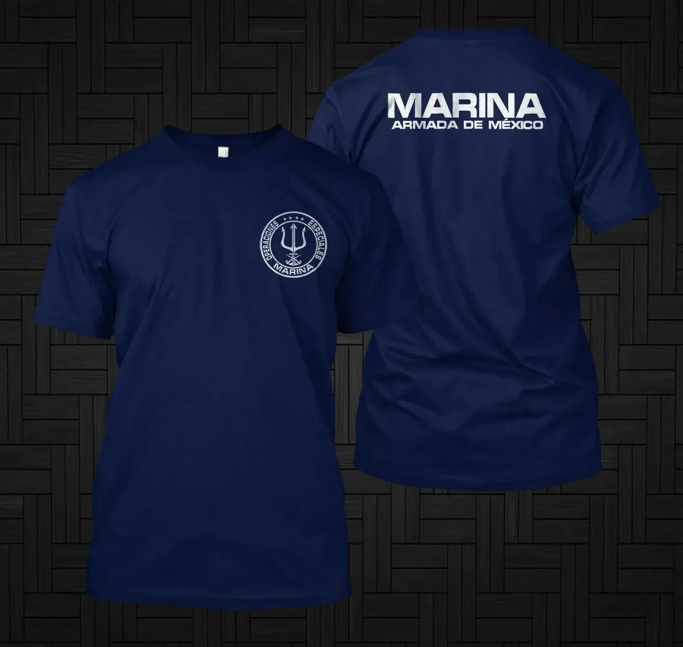 Mexico Marina Special Operations Forces Operaciones Men T-shirt Short Sleeve Casual Cotton O-Neck