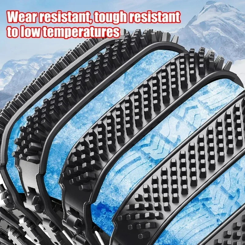 20/10pcs Plastic Snow Chain for Car Tire Widen Thick Crawler Anti Slip Winter Wheel Emergency Tool Nice