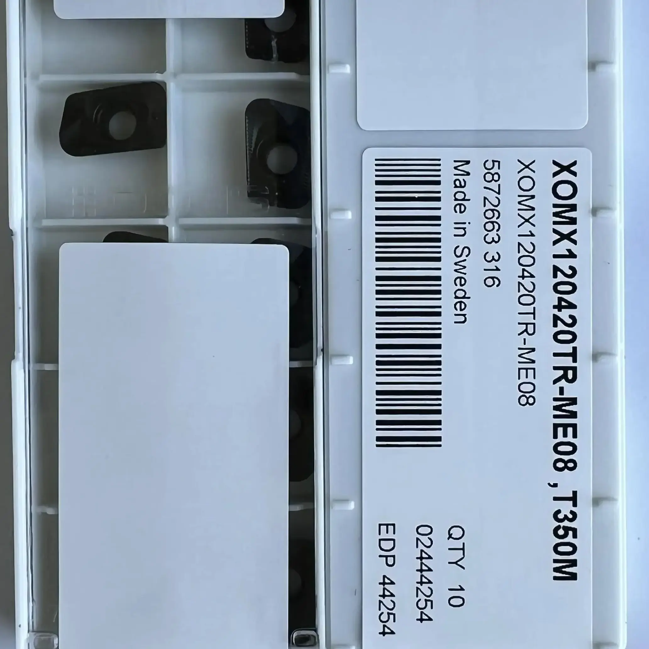 

XOMX120420TR-ME08,T350M /Alloy blade 10 PCS