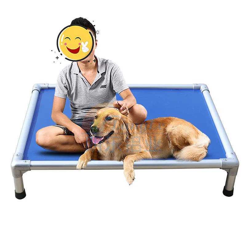 

Custom Outdoor Durable Pet Bed Eco Friendly Chewy Dog Bed Teslin With Aluminum Frame Dog Bed