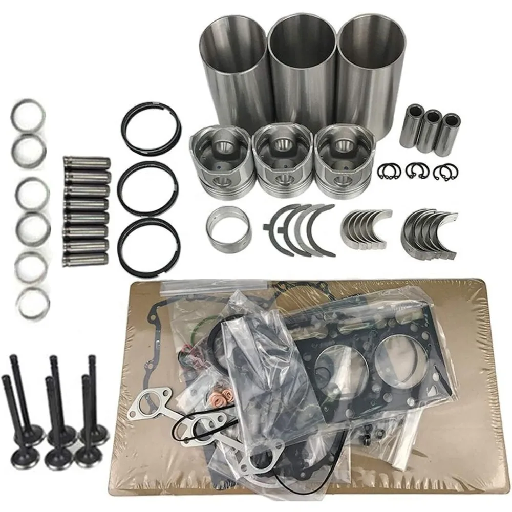 

N843 Rebuild Overhaul Kit With Gasket Set Bearing Valve For Shibaura N843 Engine