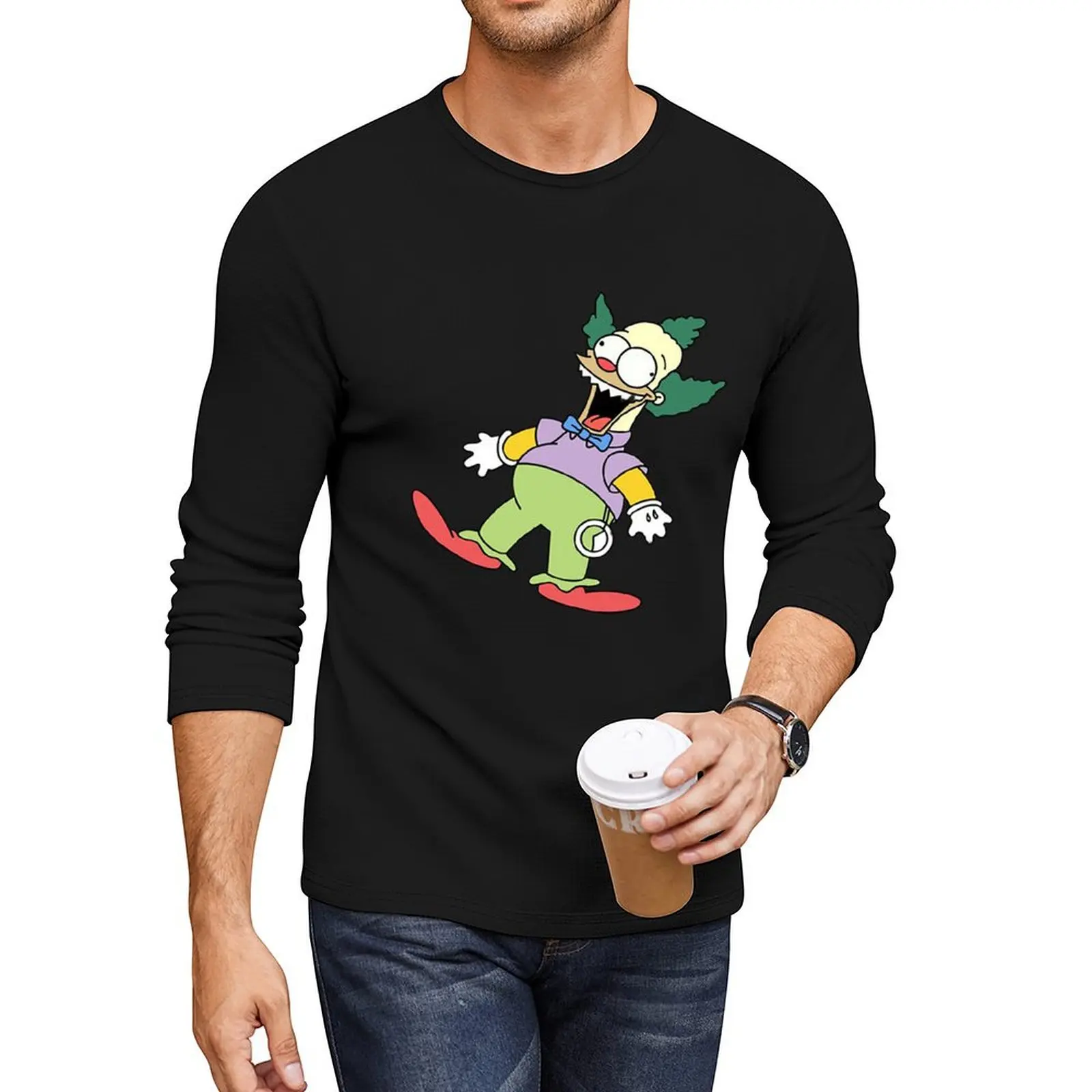 

Krusty Doll Treehouse of Long T-Shirt korean fashion Oversized t-shirt Tee shirt customized t shirts mens clothing