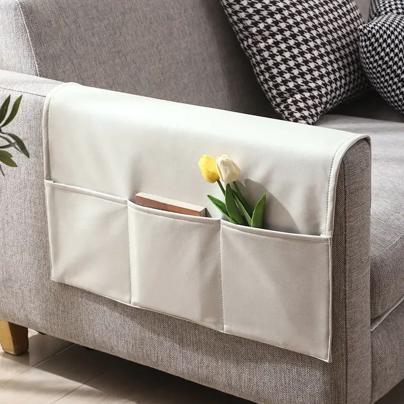 Storage Organizer Hanging Pouch Anti-slip Bedside Bag Sofa Side Couch Storage Bag Bed Holder Technology cloth Pockets for Sofa