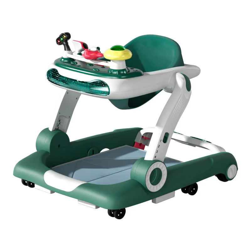 Baby Walker Anti-O-Bein Rollover Multifunktionaler Baby Walker Anti-O-Bein Rollover