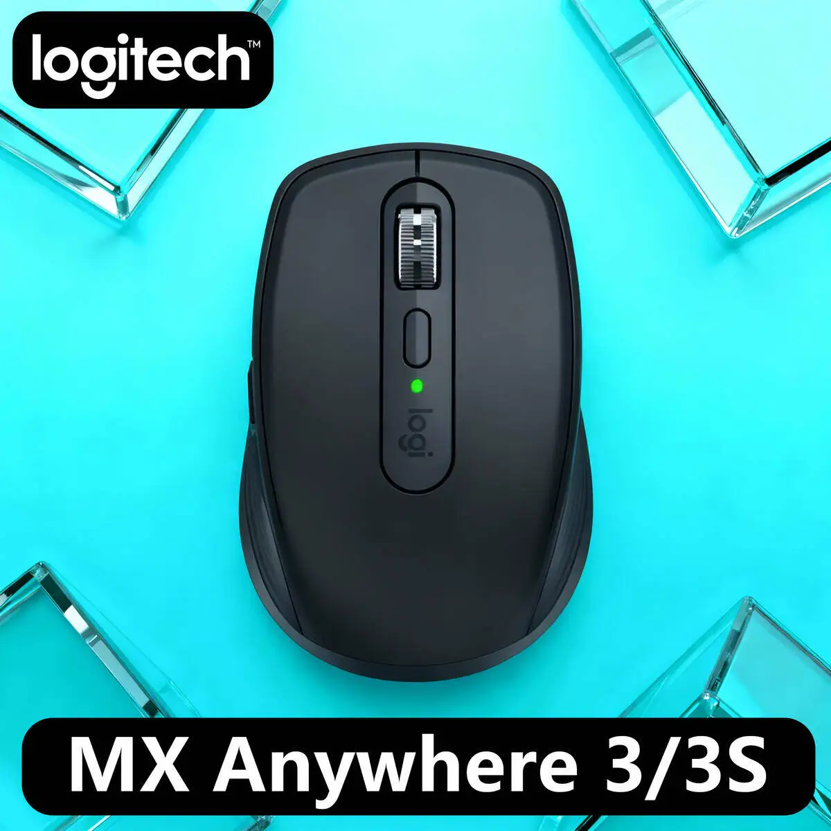 

Logitech Master Series MX Anywhere 3S Bluetooth Беспроводная бесшумная мышь Мягкий звук Офисный женский планшет