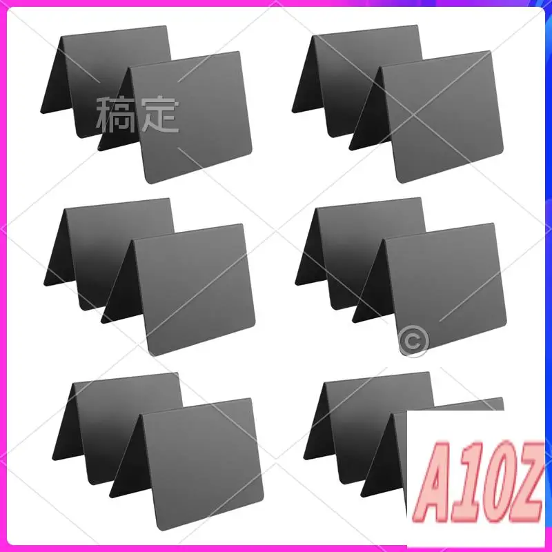 0Z-12 PCS Mini Chalkboard Signs 4X3inch Small Chalkboard Chalk Sign Food Labels For Party Buffet Tables ,Easy To Write