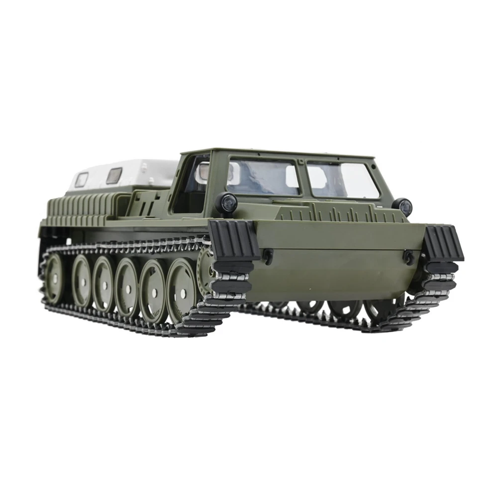 BAAA-Tecânica Rodas Pneu Pista Caterpillar Pedrail para WPL E-1 1/16 Tanque de Controle Remoto Peças de Reposição Acessórios