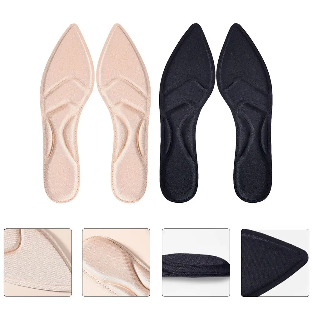 

2Pairs Arch Support Insoles Comfortable Flexible Pads for Flat Feet High Heels Shock Absorption High Heels Insoles