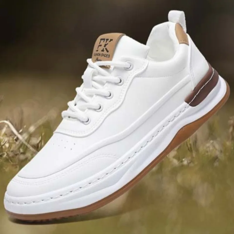 남성용 솔리드 캐주얼 심플 슈즈 다용도 편안한 안전창 작업화 야외 미끄럼 방지 충격 흡수 남성용 러닝 스니커즈 신발