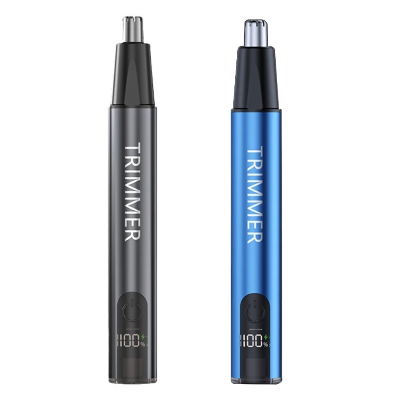 ماكينة تشذيب شعر الحواجب والوجه غير مؤلمة للرجال، ماكينة تشذيب شعر الأنف والأذن 918D