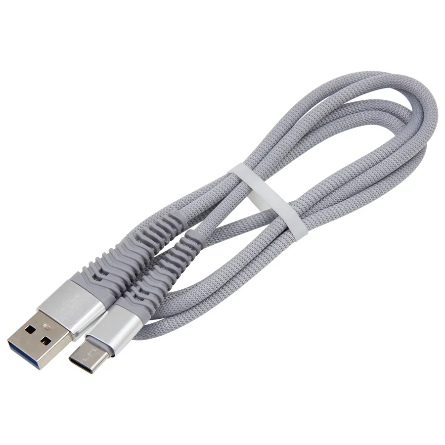 100 pces 1m 3ft micro tipo c 8pin usb carregador cabo de cabo para iphone 12 13 xs para samsung forte trançado tecido náilon trançado linha
