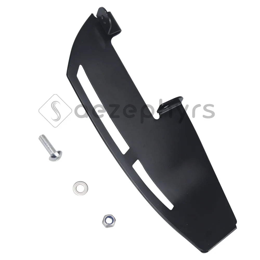 

Motorcycle Driver Floorboard Footboard Heel Guard for Harley Touring Softail FL CVO Electra Street Glide Road King Tri Glide FLD