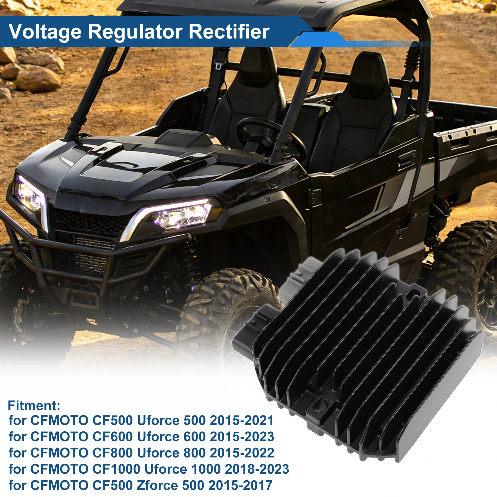 

Регулятор напряжения Motoforti 080017700010000 для CFMOTO CF500 Uforce 500 15-21