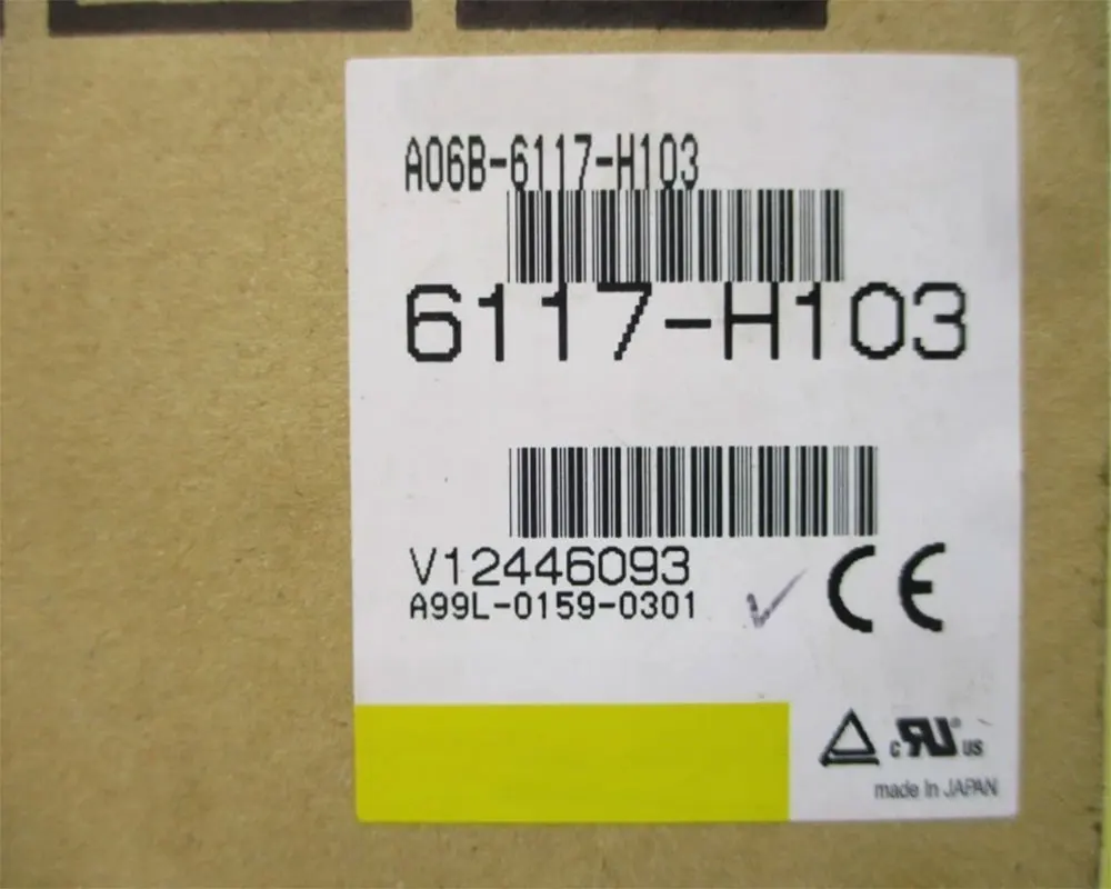 

100% абсолютно новый A06B-6117-H103 A06B-6117-H104 A06B-6117-H105 A06B-6117-H106 A06B-6117-H109 A06B-6117-H109 # J012 Гарантия: один год