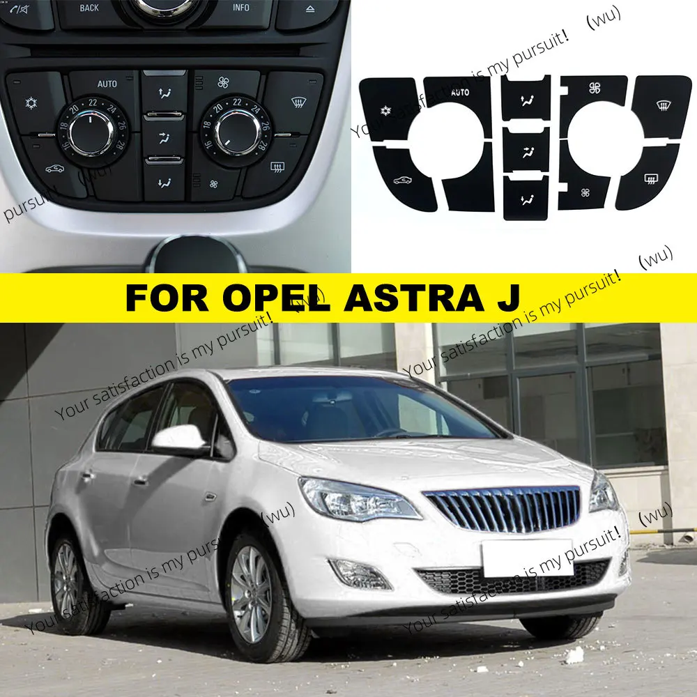 For Opel Astra J Button Sticker Air Conditioning Radio Panel Repair, Vauxhall Astra J GTC Auto Parts Refurbishment - view 6